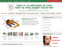 Tablet Screenshot of kiemdinhthanhpho.net